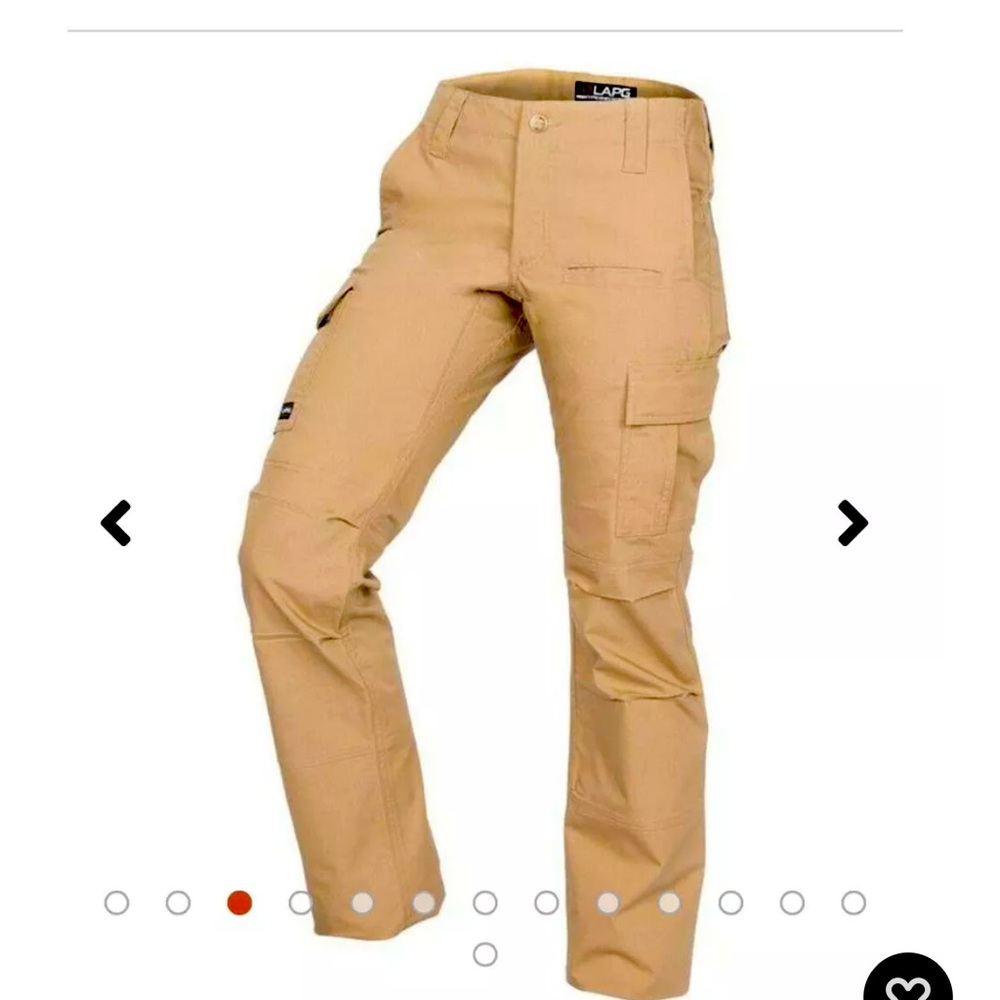 LA Police Gear Women's Mechanical Stretch Ops Tactical Cargo Pants Sz 10 Short